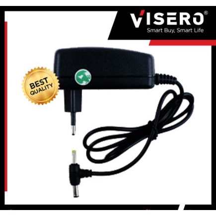 Adaptor Universal 2A 12V Visero Power Adaptor double jack