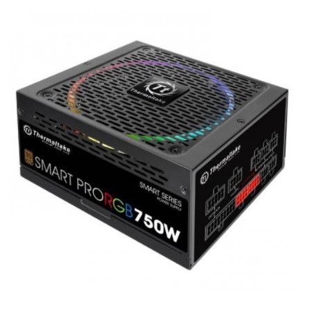 Psu gaming thermaltake 750w atx 80 plus bronze full modular 140mm fan smart pro rgb - Power supply 750 watt 80+