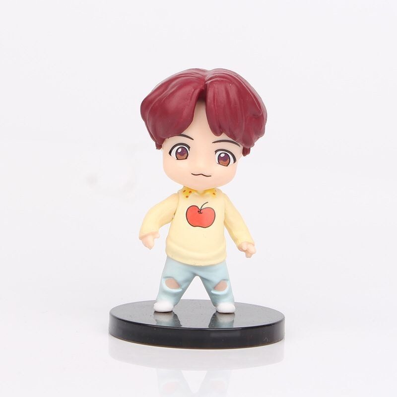 House of BTS Pop-up Mini Figure Action Figure Dekorasi Kue Kado Anak Ulang Tahun V JUNGKOOK JIMIN SUGA