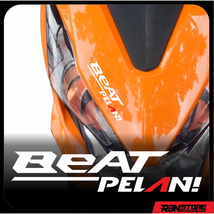 STIKER VARIASI PELAN ! MOTOR HONDA VARIO, PCX, BEAT, ADV DAN CUSTOM CUTTING STICKER HOLOGRAM DAN WARNA SOLID