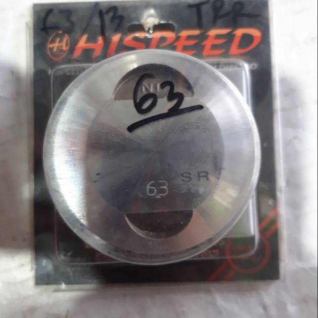 Piston hispeed ukuran 63 pen 13 komplit