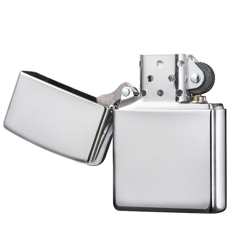 KOREK API ZIPPO USA SILVER CHROME GRADE ORIGINAL