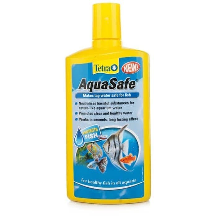 Tetra Aquasafe Aqua Safe 500ml 500 ml Penetral Air Aquarium Akuarium