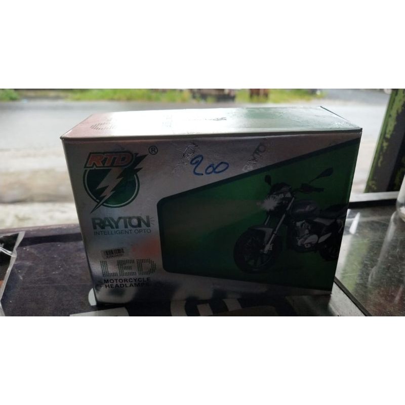 lampu depan motor led pakai kipas rtd
