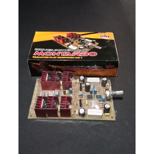 Kit Driver Power Amplifier MONTARBO Power Raksasa  Italy BME