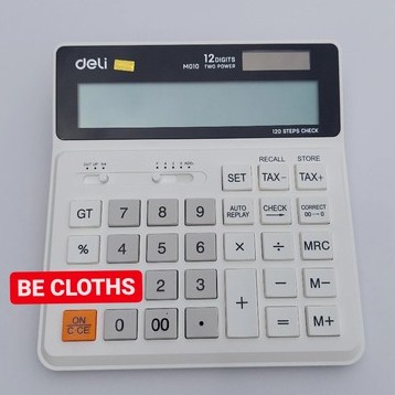 

Deli M01010 Kalkulator Check Correct 12 Digits Deli M010 M 010