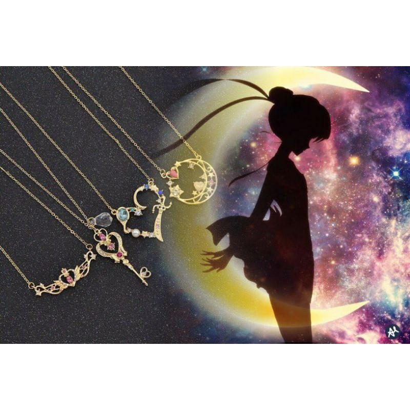 Kalung Sailor Moon Cosplay Sailormoon Anime Anak