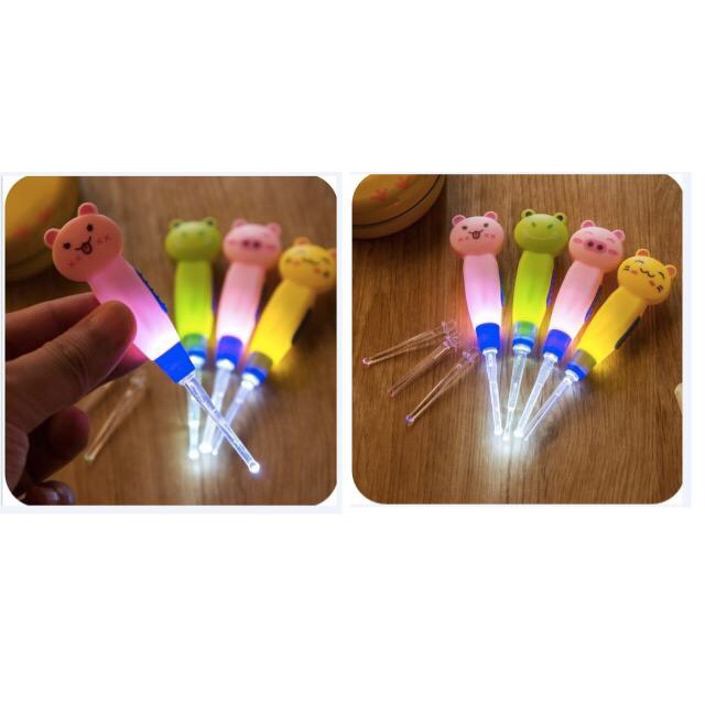 Korek kuping anak lampu LED,baterai kecil