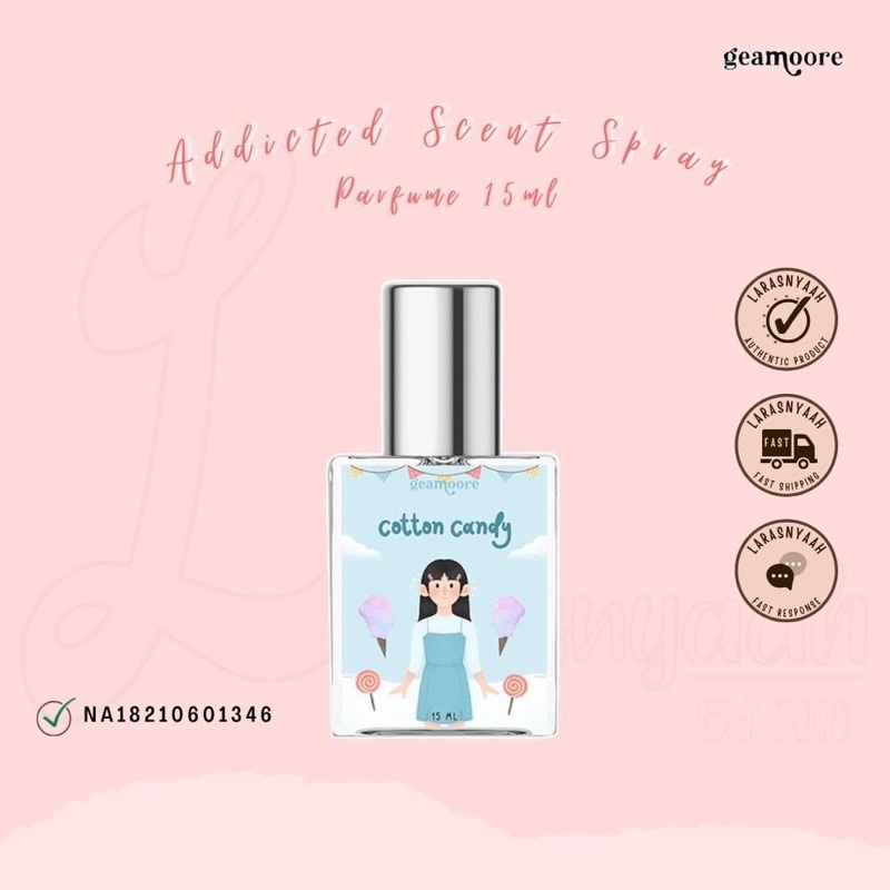 Parfum Geamoore Parfume Spray Addicted Scent Series BPOM 15ml-4