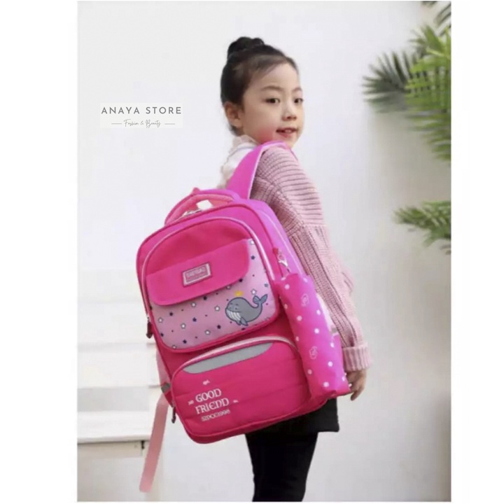 Tas Sekolah Tas Sekolah Anak Perempuan Tas Sekolah Anak SD Tas Ransel Wanita Ransel Wanita Korea Ransel Wanita Kekinian Ransel Sekolah Wanita Ransel Sekolah Anak SD Tas Sekolah Murah Anaya Store