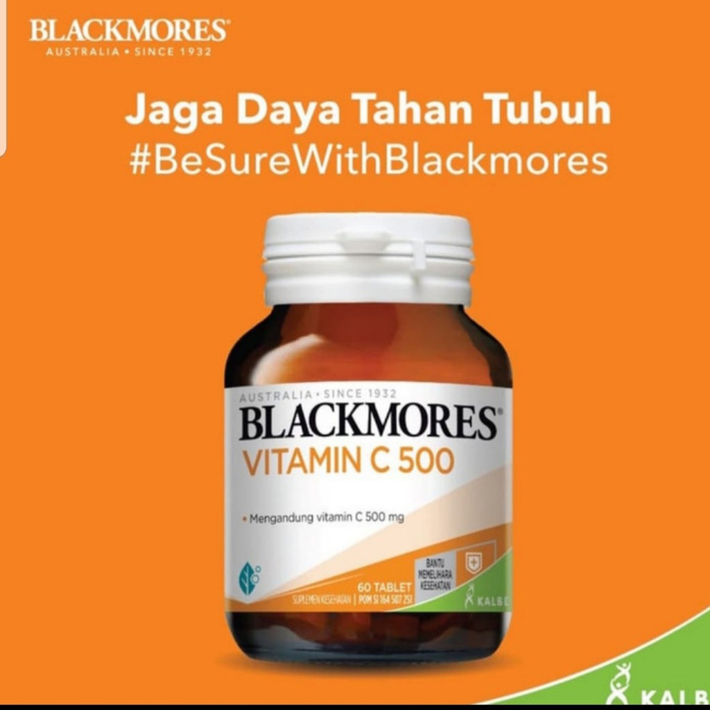 Blackmores Vitamin C 500mg 60's + Bubble Wrap / Toko Makmur Online