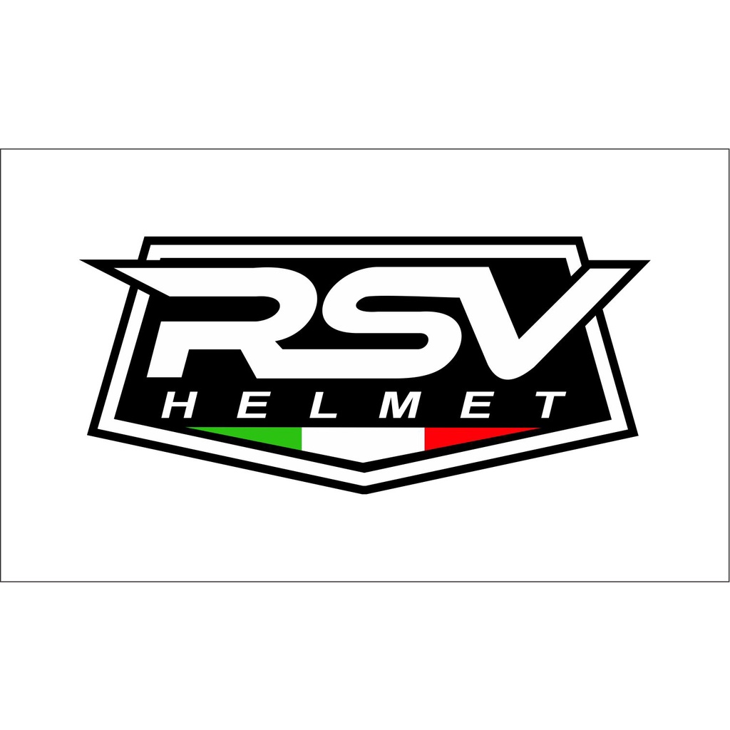 stiker cutting rsv helmet