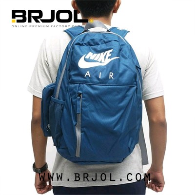 nike backpack black and blue