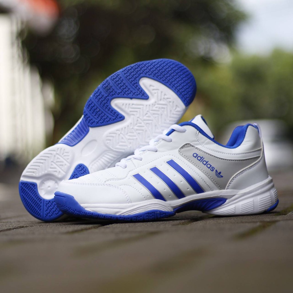 ( BAYAR DI TEMPAT COD) SEPATU ADIDAS sport SEPATU TENIS / SEPATU BADMINTON PRIA premium, import