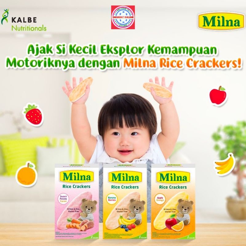 MILNA RICE CRACKERS 20 GRAM