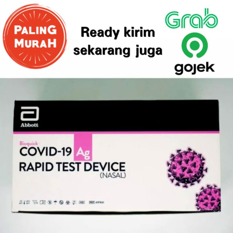 SWAB ANTIGEN NASAL - PANBIO BIOQUICK ABBOTT NASAL ANTIGEN - 25 SET