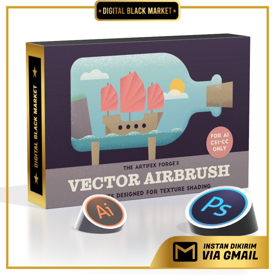 The Vector Airbrush Shader Brushes