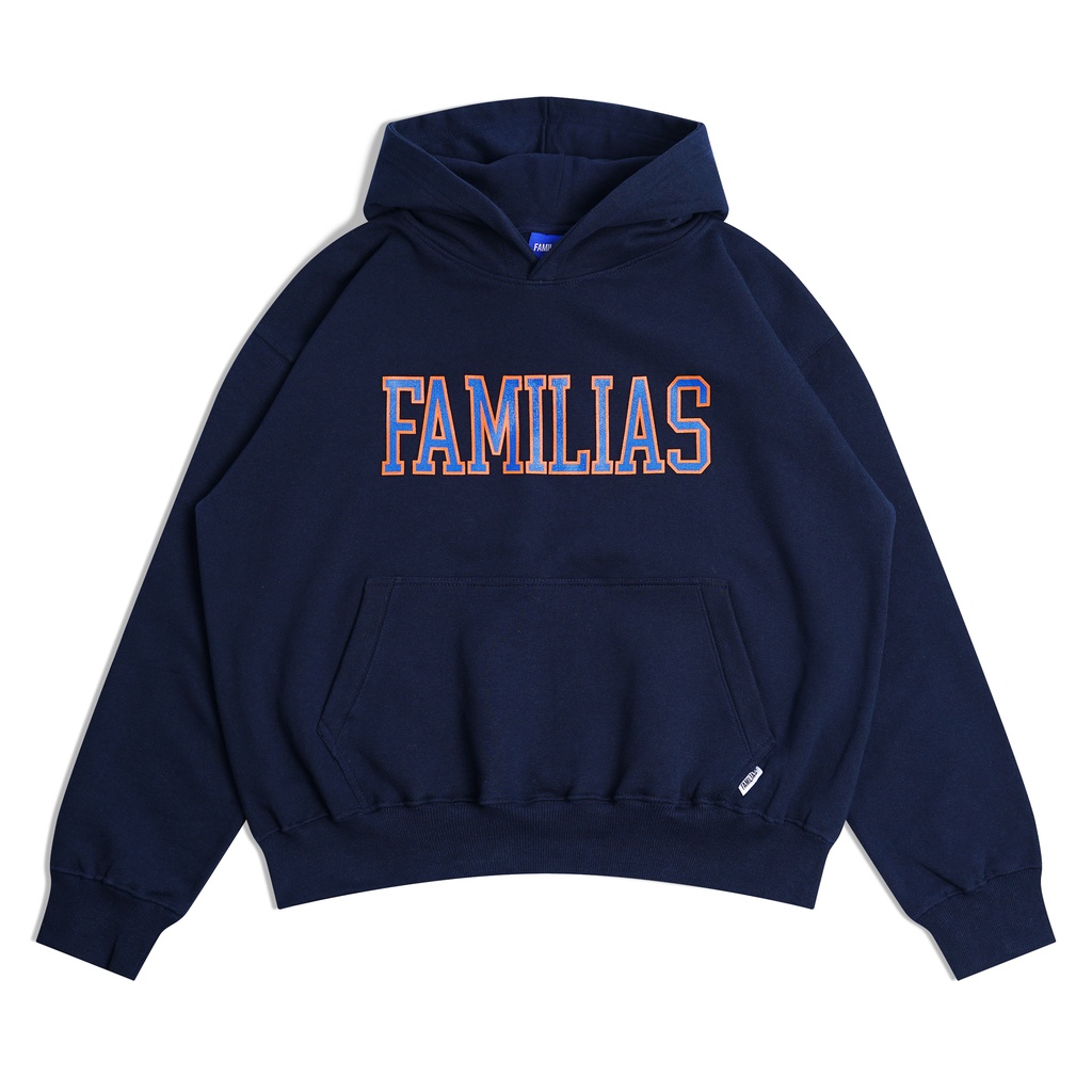 Familias - Navy Hoodie - Flore Hd