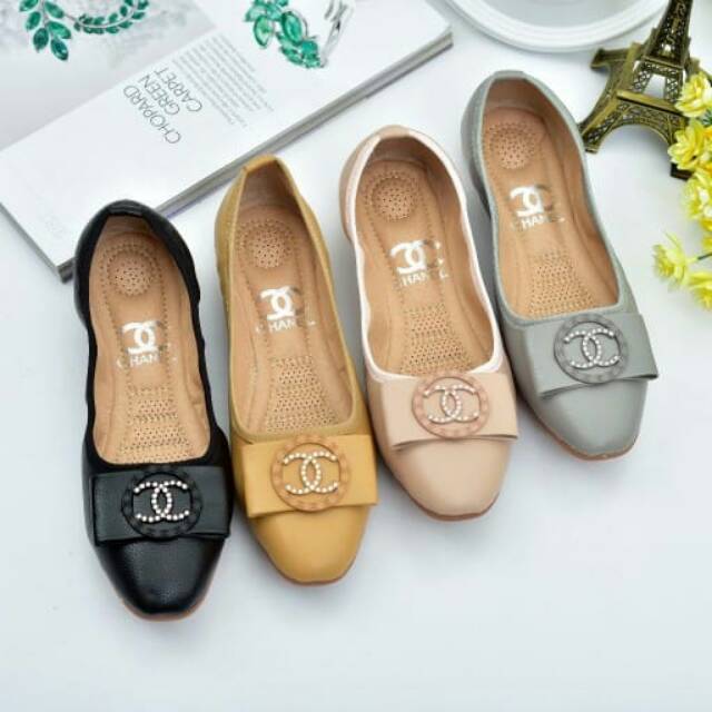 Flat Shoes Chanel A389-315#