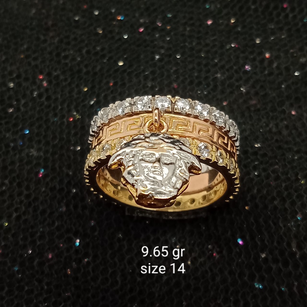 Cincin Emas 17K - 9.65 gr Kadar 750 - 524