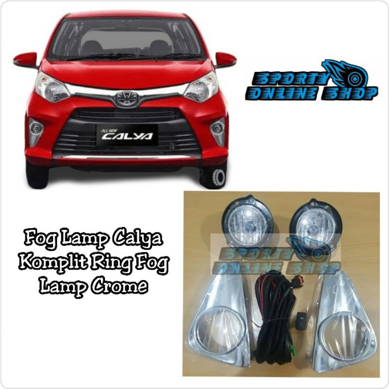 Fog Lamp Calya Komplit Garnish Crome
