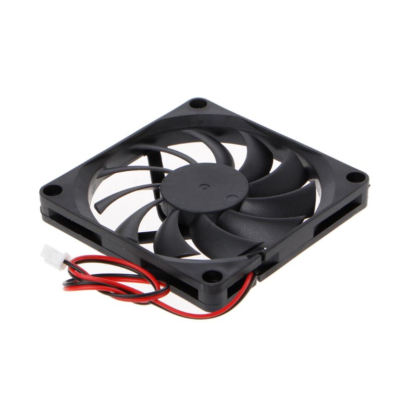 Gro 8010 CPU / GPU Cooling Fan Laptop Cooler Cooling Pad Slim Portable for DC 24V 2Pin