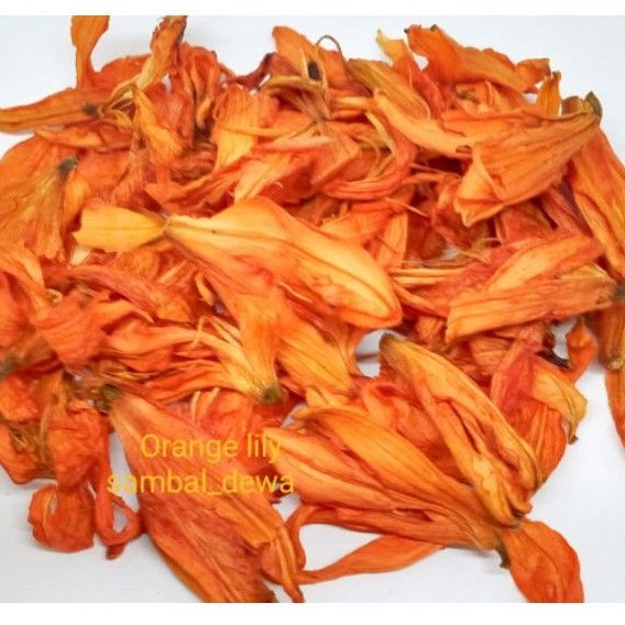 

Orange lily tea/teh bunga lily