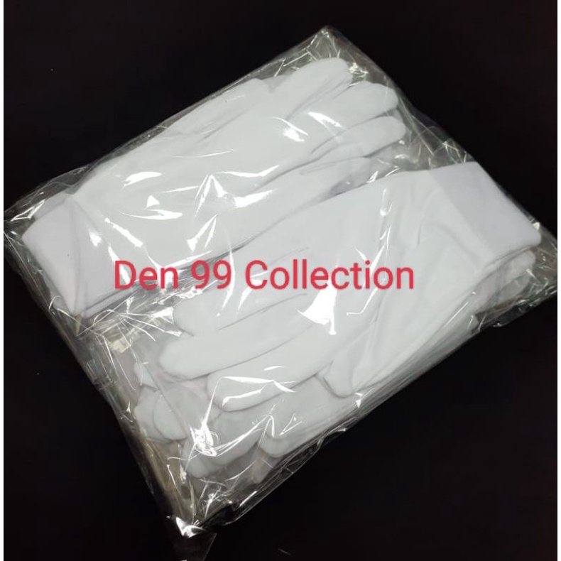 Kaos tangan putih Gerak Jalan grosir pernikahan , paskibra ,formal sarung tangan putih paskibta