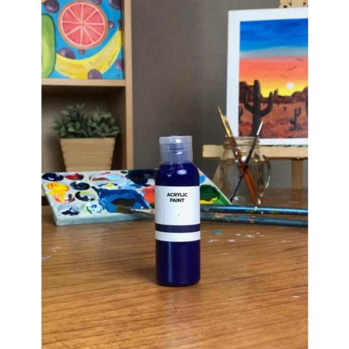 

Ready Stok! Cat Akrilik - Biru - 100Ml - Biru Termurah