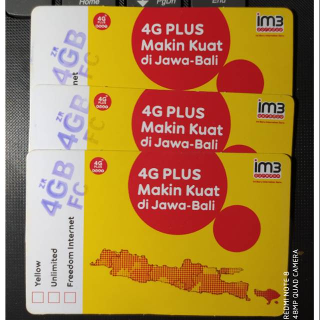 VOUCHER KUOTA DATA INDOSAT 4GB FREDOM
