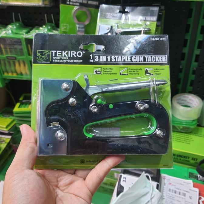 staple staples tembak 3 in 1 tekiro staples jok