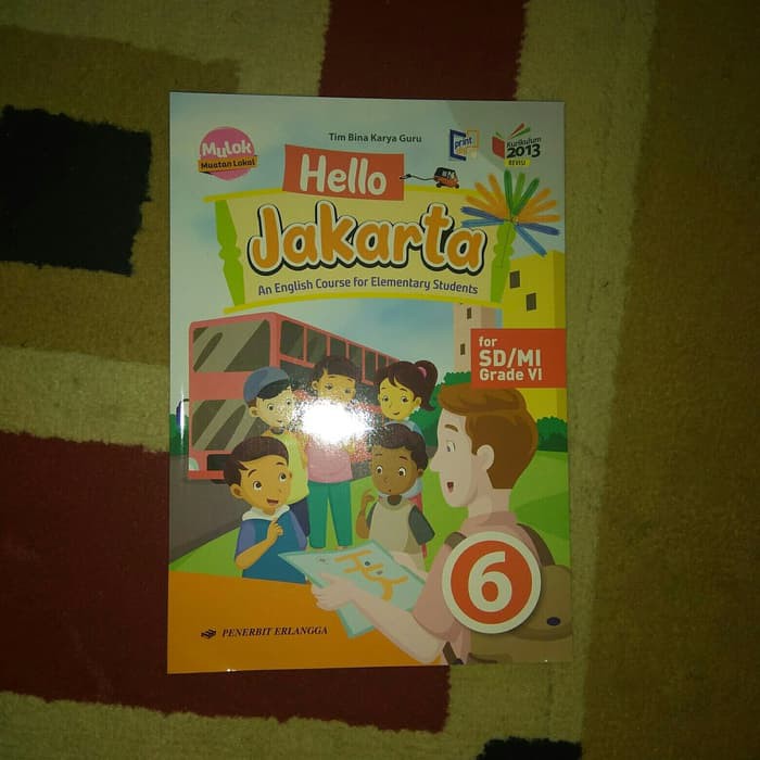 Jual HELLO JAKARTA KELAS 6 SD ERLANGGA KURIKULUM 2013 Limited