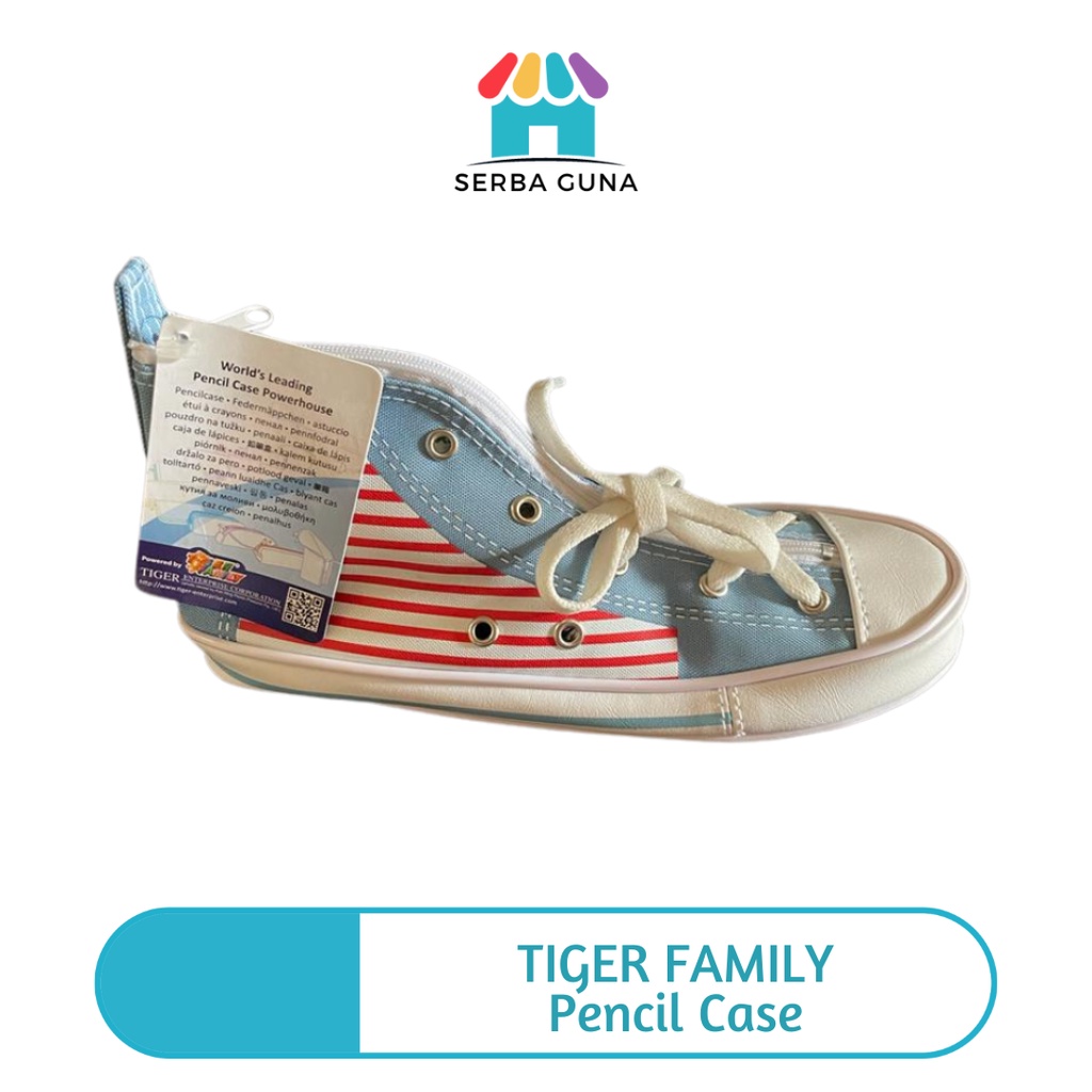 

TIGER Pencil Case Model Sepatu Original