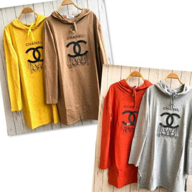 Tunik topi chanel import..