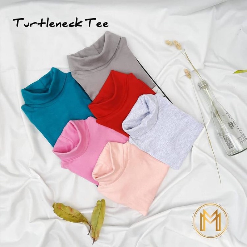 1 - 3 Tahun Turtleneck Anak Model Korean Style / Turtleneck Anak Umur 1-3 Tahun / Baju Turtleneck Anak Lengan Panjang / Baju Anak Kekinian / Kaos Turtleneck Anak Terlaris / Kaos Turtleneck Anak Unisex / Kaos Turtleneck Bahan RIB Premium/ Kaos Anak Keren