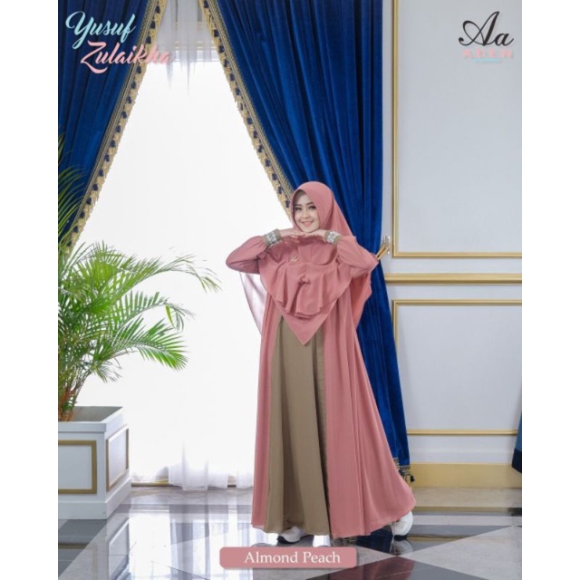 Gamis Mewah Aden Hijab Zulaikha Dress Aden Hijab ada SIZE XXL