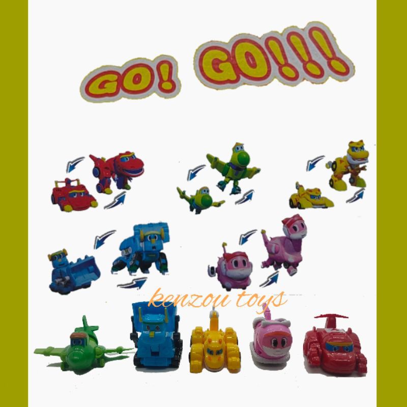 robot gogodino transforms set5