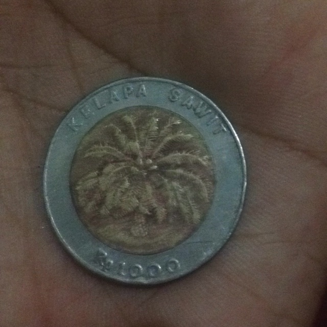 Uang koin 1000 tahun 1995