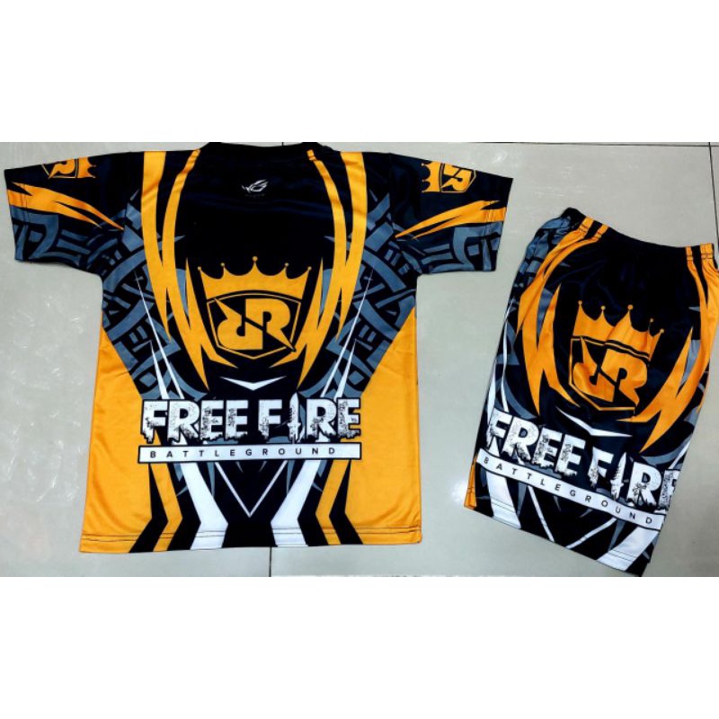 FREE NICKNAME. Setelan Baju Jersey Rrq Baju Mobile legend Anak Laki Laki Pakaian Anak Laki