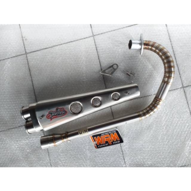 Knalpot racing W175 SpartanS Classic