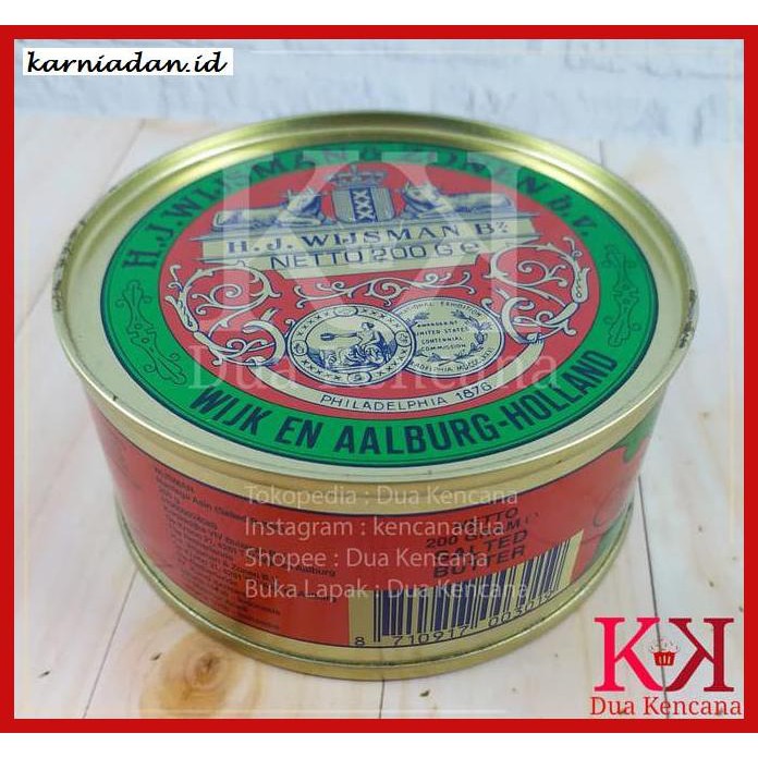 

Rettubagetnem- Butter / Mentega Wysman Wijsman 200 Gr 100% Original -Asli-Slii.