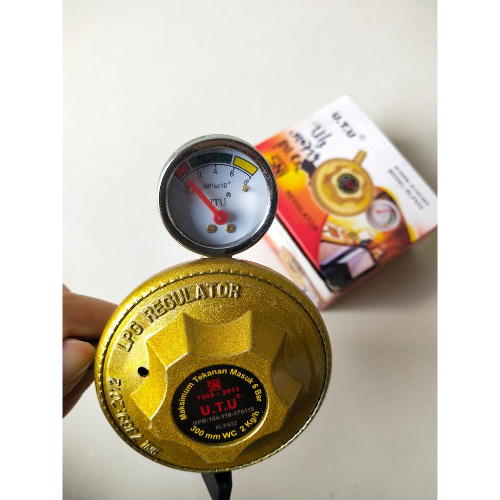 REGULATOR GAS TEKANAN RENDAH  ANTI BOCOR UTU ORIGINAL ASLI