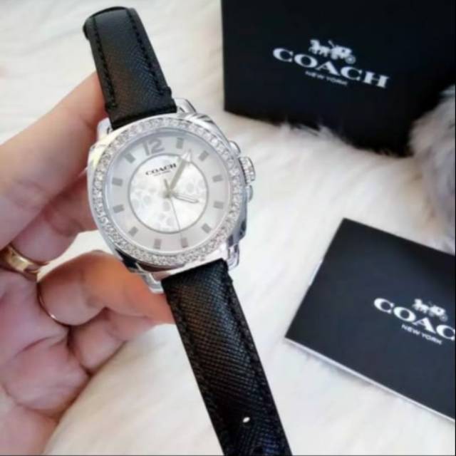 Jam cewek coach original include box