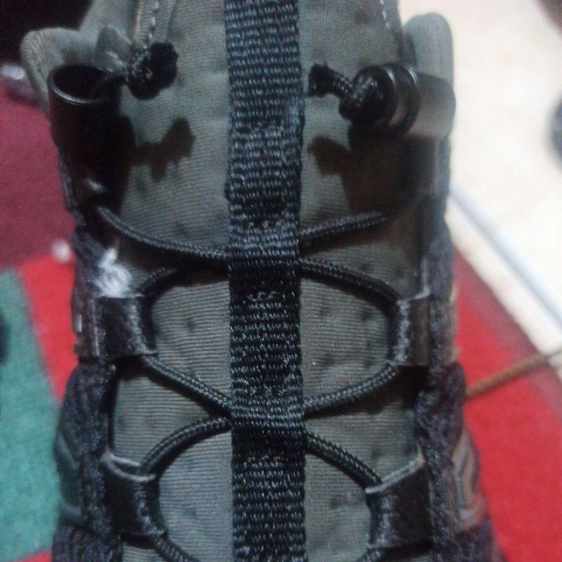 Tali Sepatu Karet Locklaces Elastis