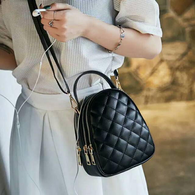 Tas Selempang Kulit - ZAHRA fashion Tas selempang wanita koreanstyle BISA COD