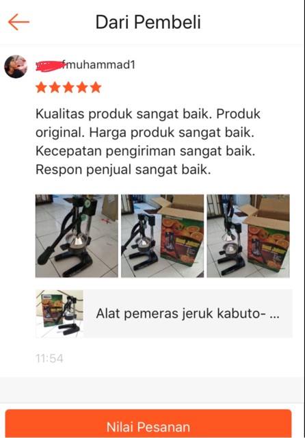 Alat pemeras jeruk kabuto- hand juicer  - alat peras jeruk- peras lemon- peras jeruk nipis