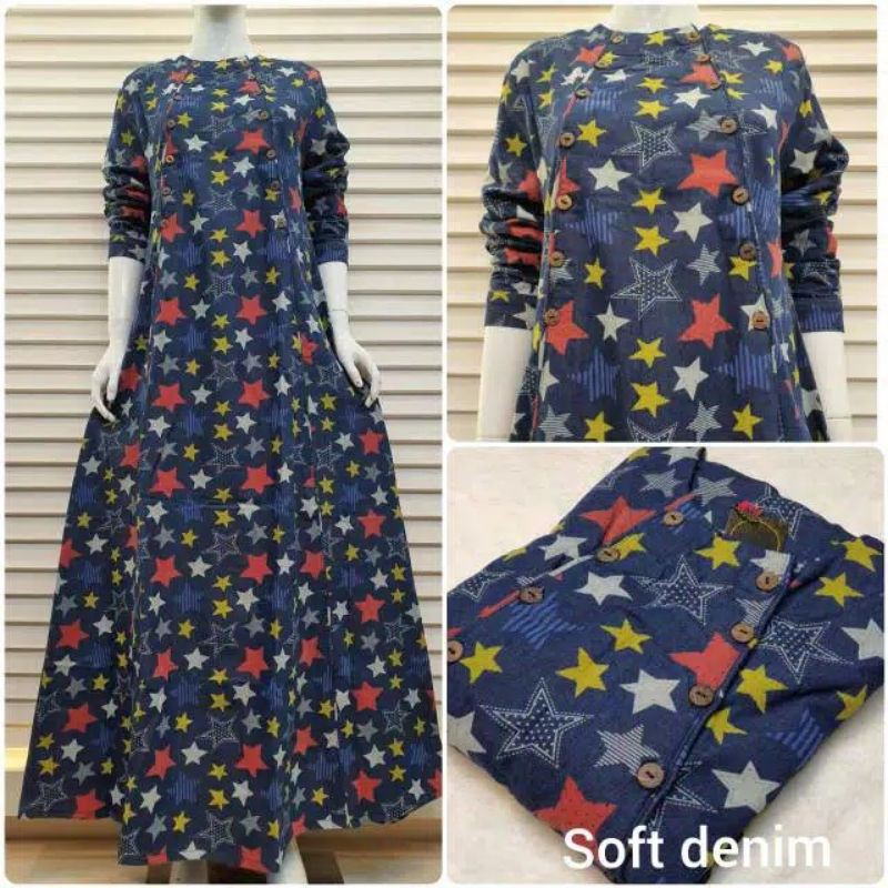 Gamis Fashion Katun Ukr.M