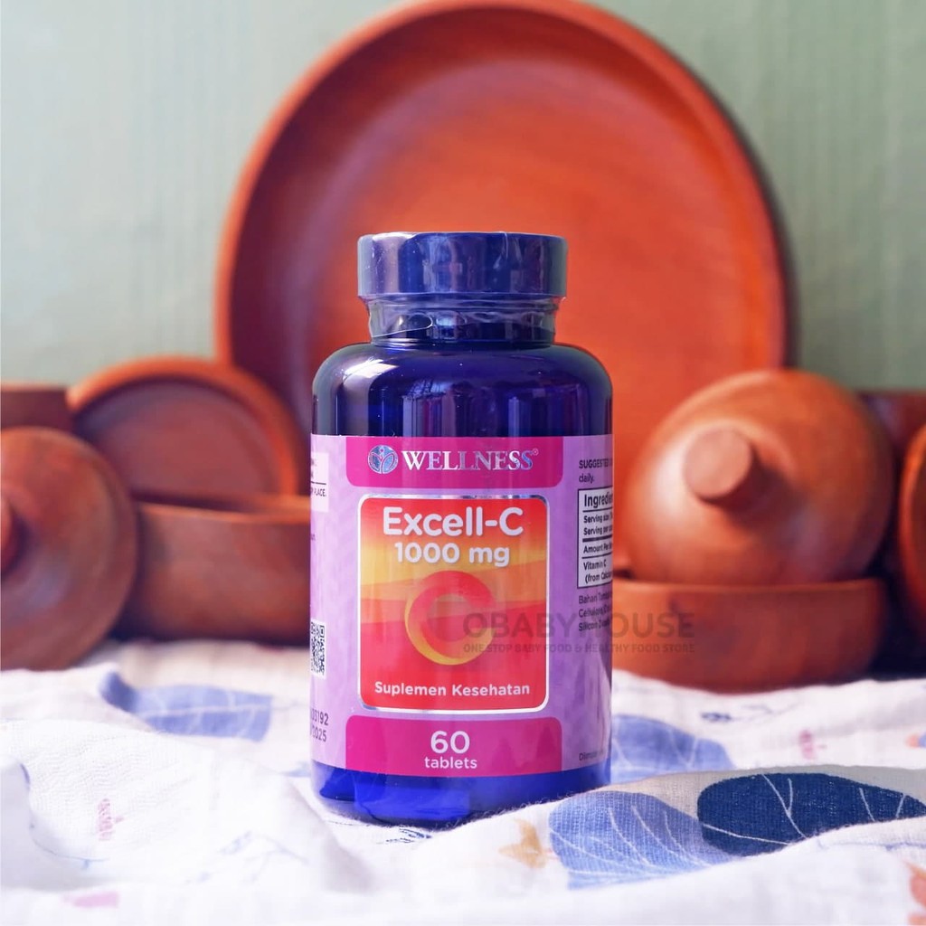 Wellness Excell-C 1000 mg 60 Tabs (Exp Maret 2025) CLEARANCE SALE