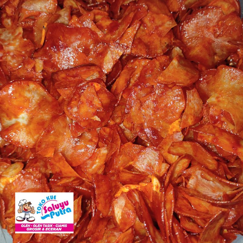 

Keripik Singkong Balado Rujak Sanjay Padang 250 gram