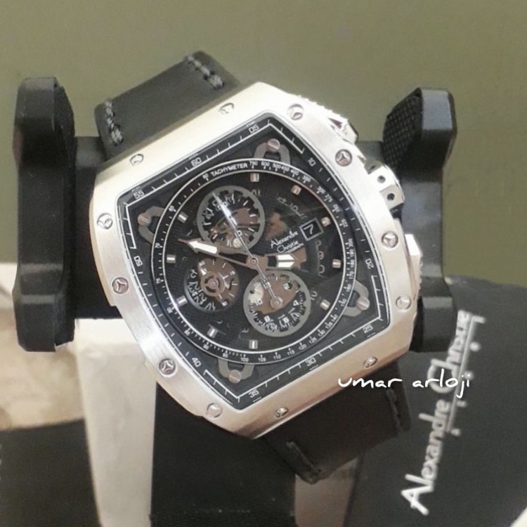 Jam Tangan Pria Alexandre Christie Ac 6411 Mc Silver Original Fashion Pria